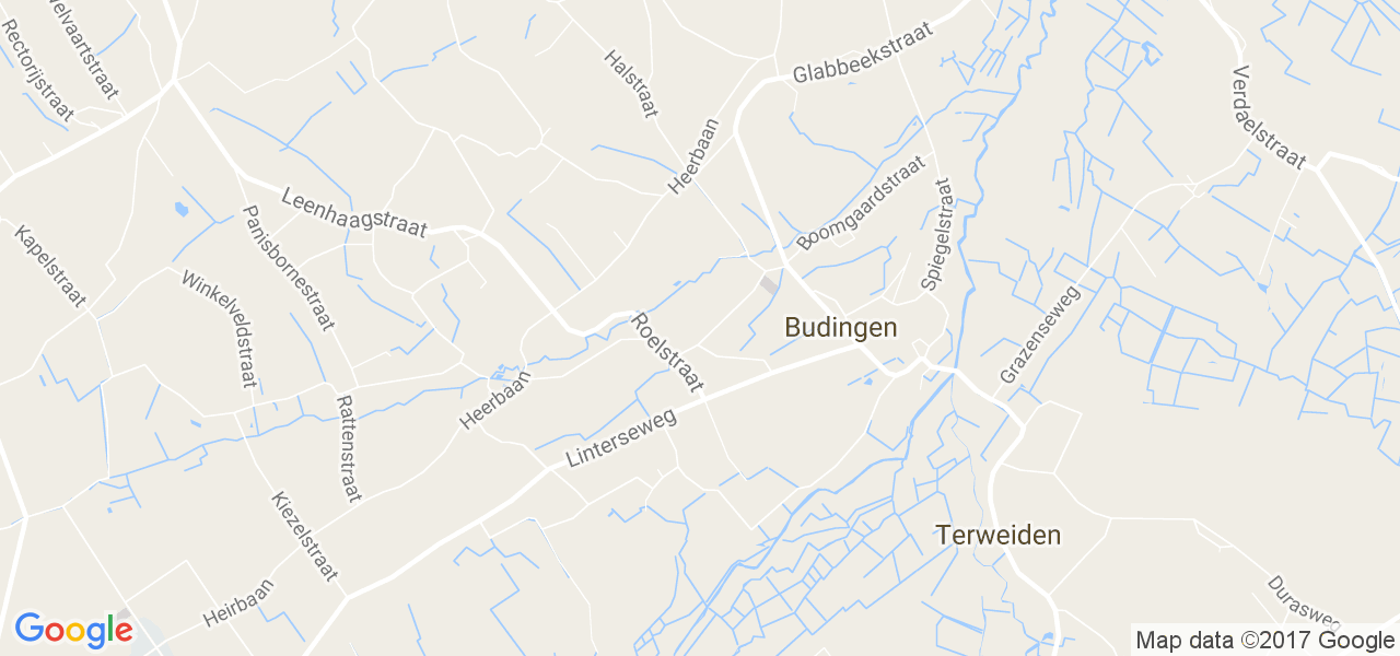 map de la ville de Budingen