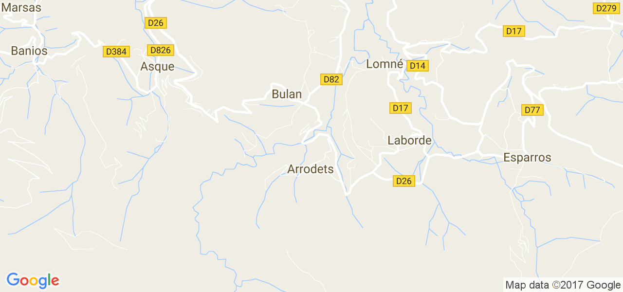 map de la ville de Bulan