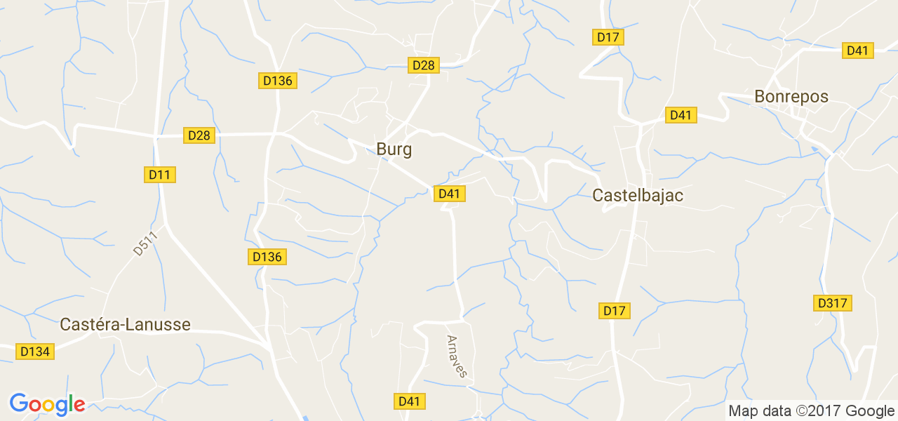 map de la ville de Burg