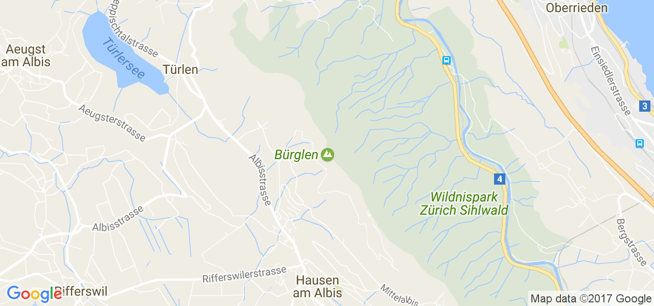 map de la ville de Bürglen