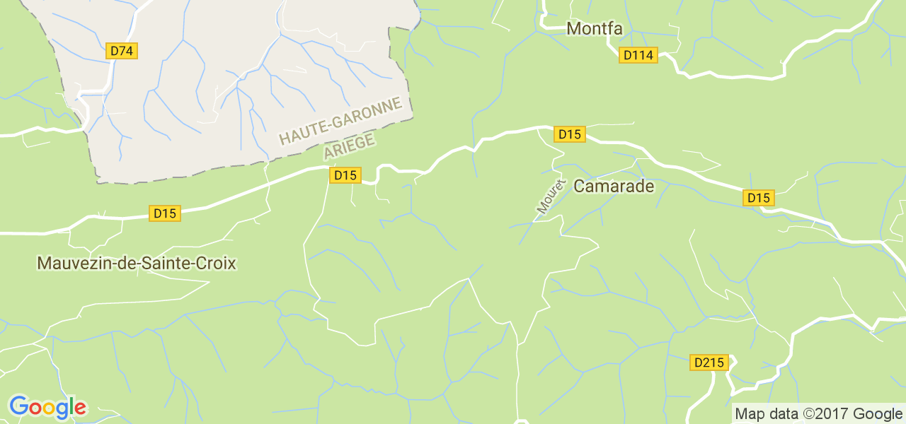 map de la ville de Camarade