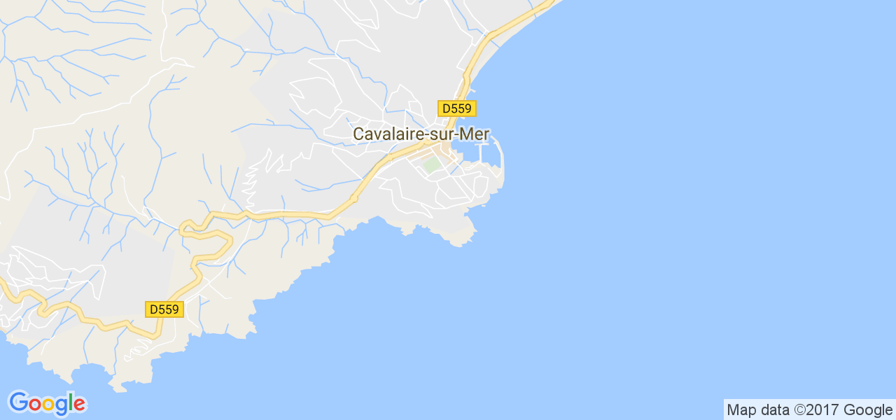 map de la ville de Cavalaire-sur-Mer