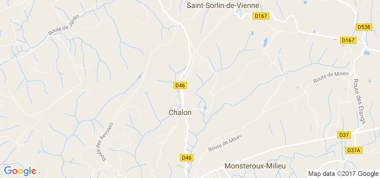 map de la ville de Châlons