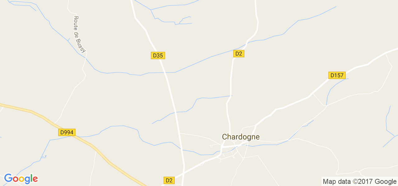 map de la ville de Chardogne