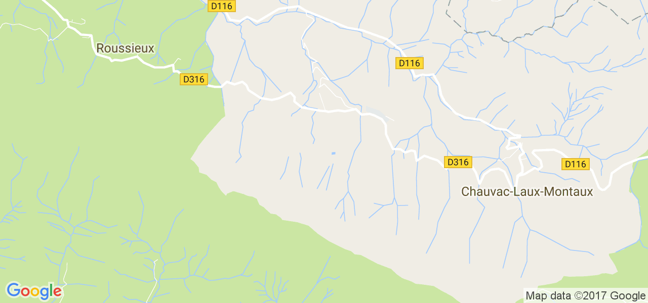 map de la ville de Chauvac-Laux-Montaux