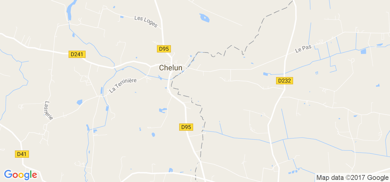 map de la ville de Chelun