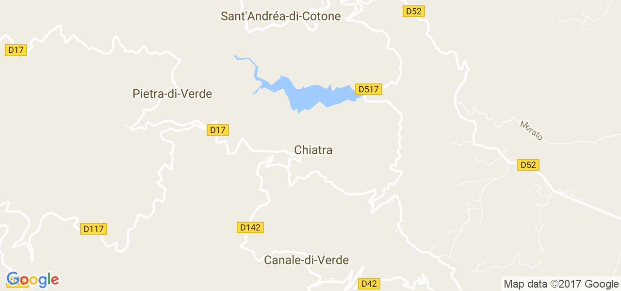 map de la ville de Chiatra