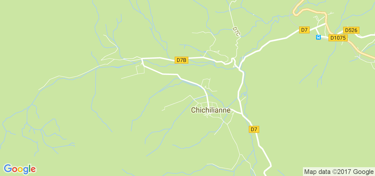 map de la ville de Chichilianne