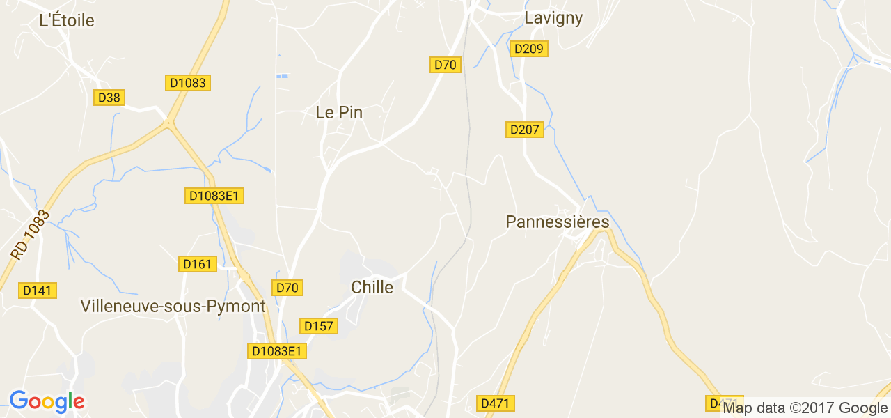 map de la ville de Chille