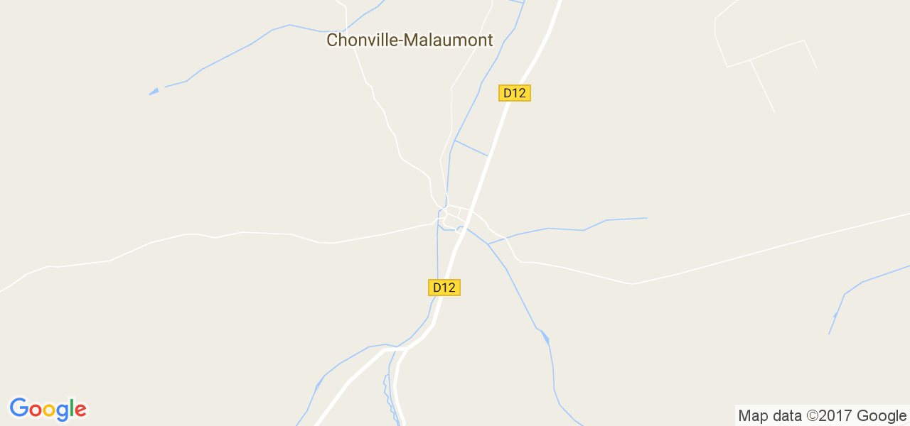 map de la ville de Chonville-Malaumont