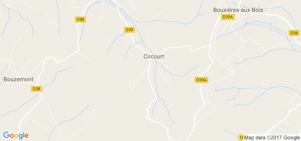 map de la ville de Circourt