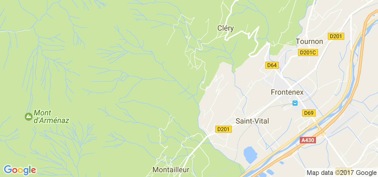 map de la ville de Cléry