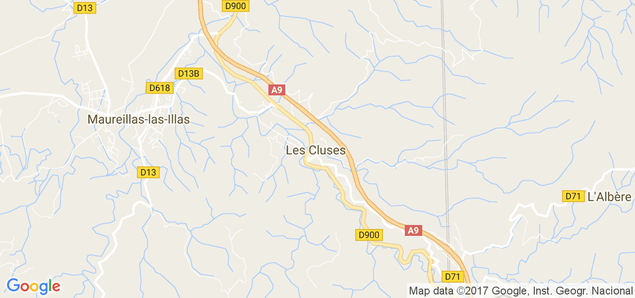 map de la ville de Cluses