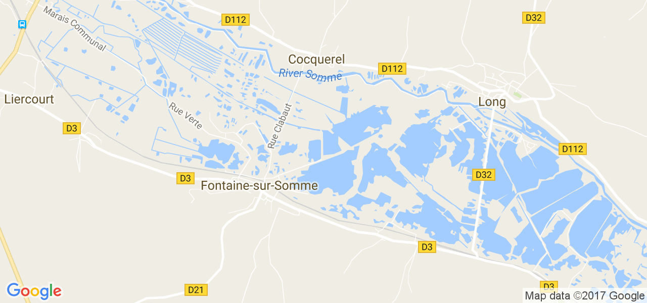 map de la ville de Cocquerel