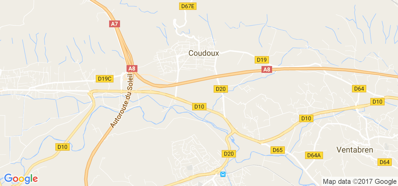 map de la ville de Coudoux