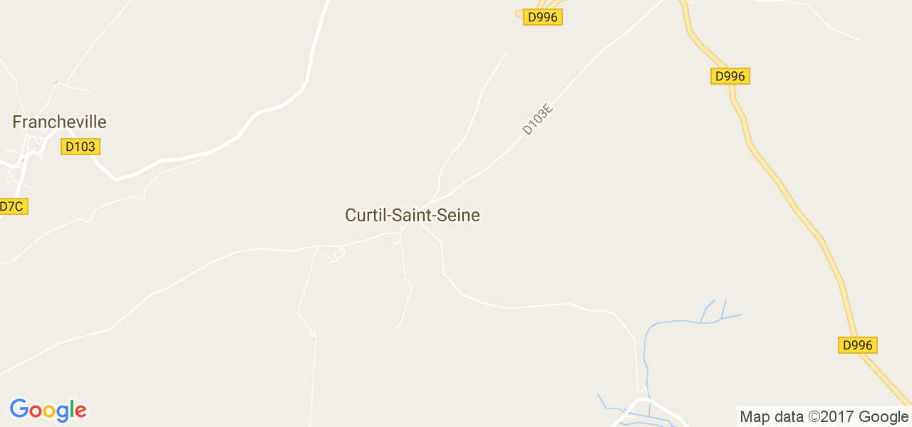 map de la ville de Curtil-Saint-Seine