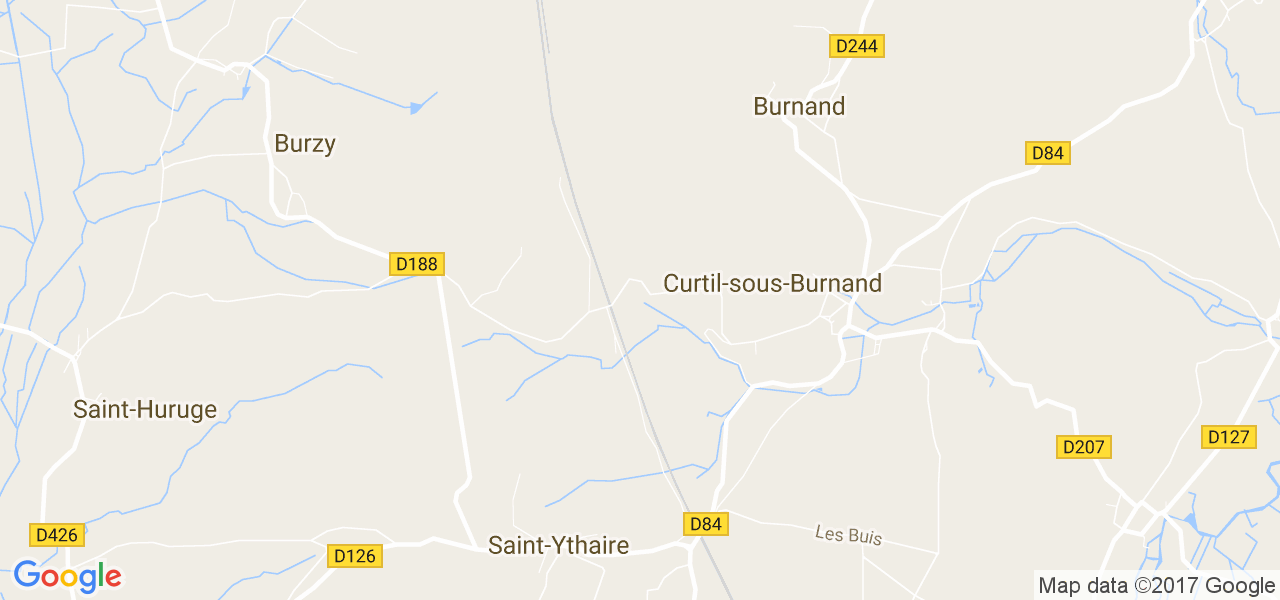 map de la ville de Curtil-sous-Burnand