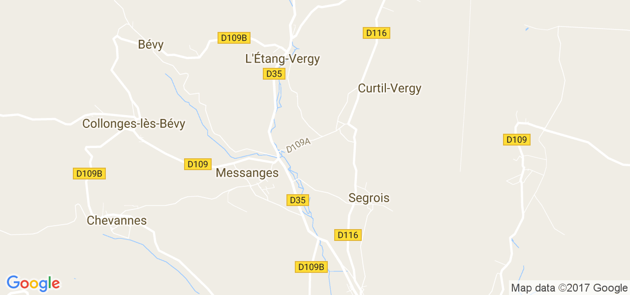 map de la ville de Curtil-Vergy