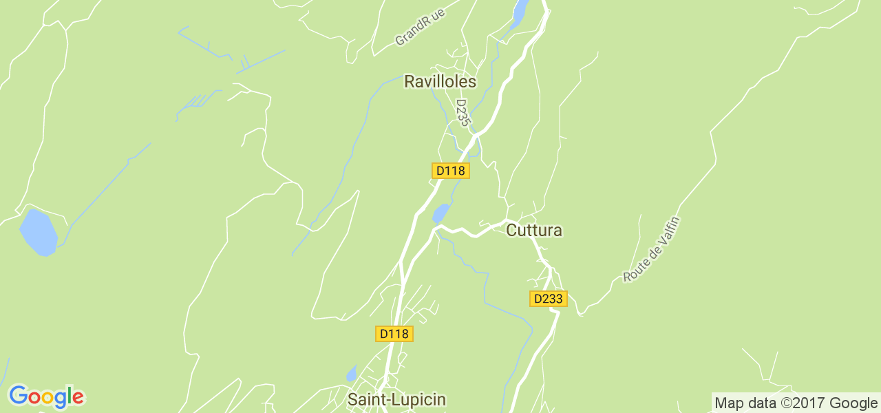 map de la ville de Cuttura