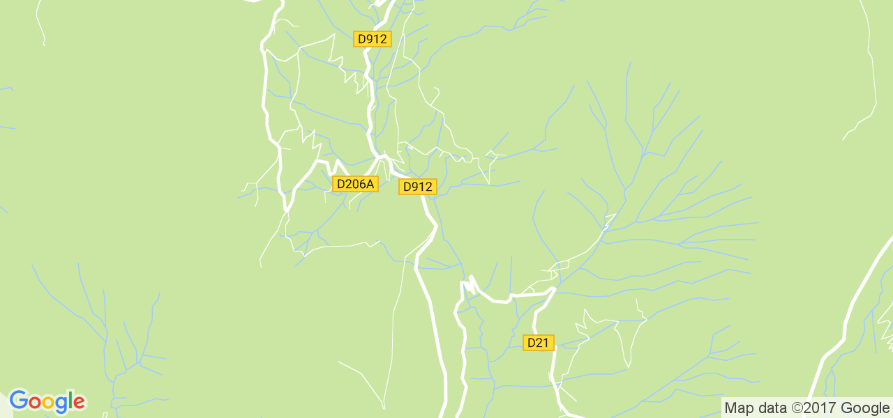 map de la ville de Déserts