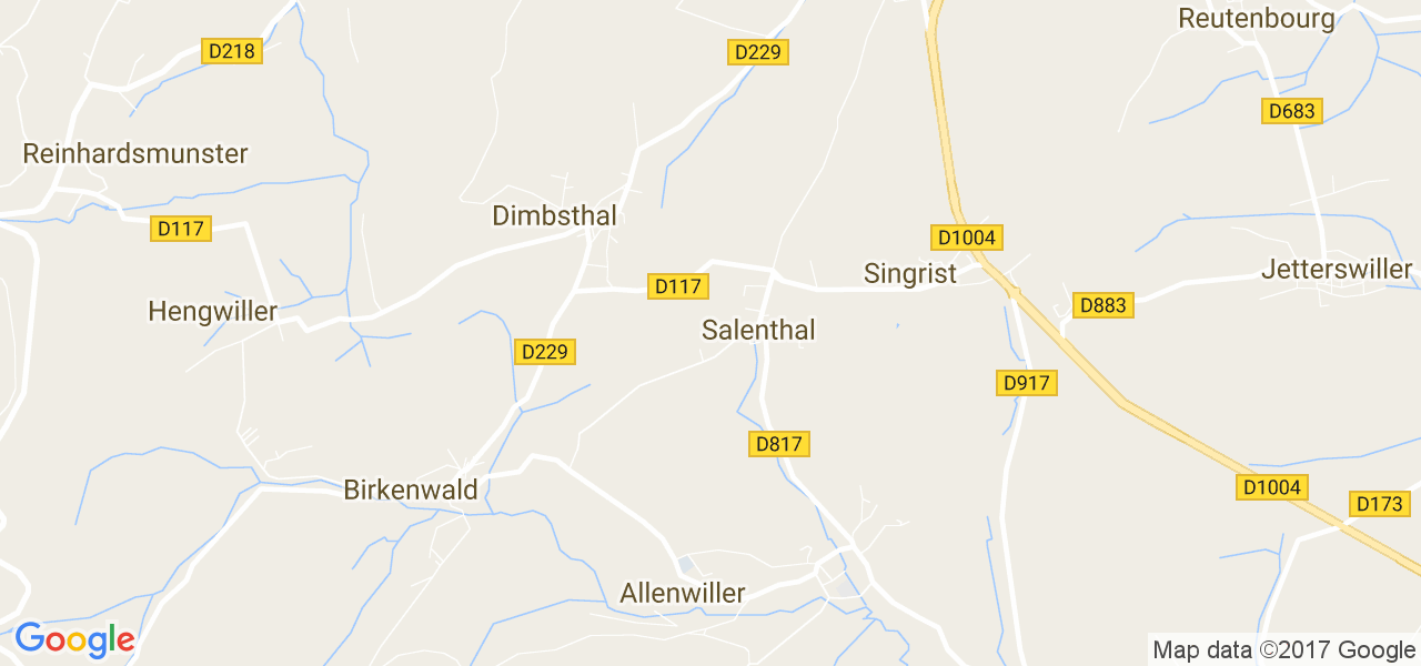 map de la ville de Dimbsthal