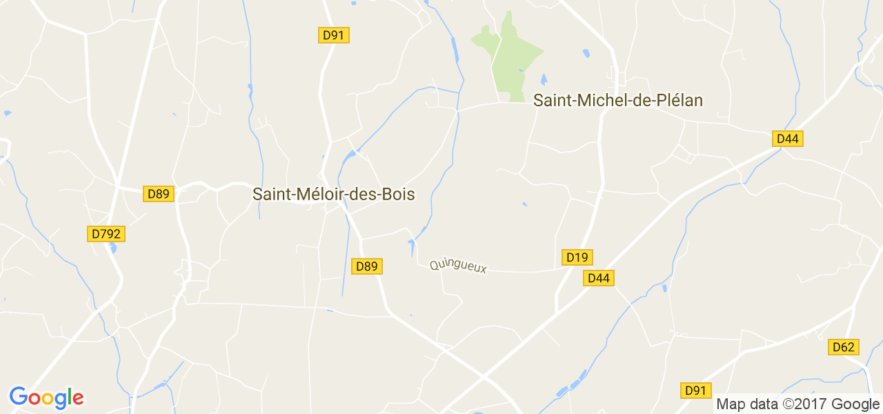 map de la ville de Dinan