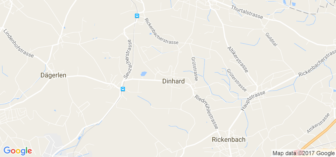 map de la ville de Dinhard