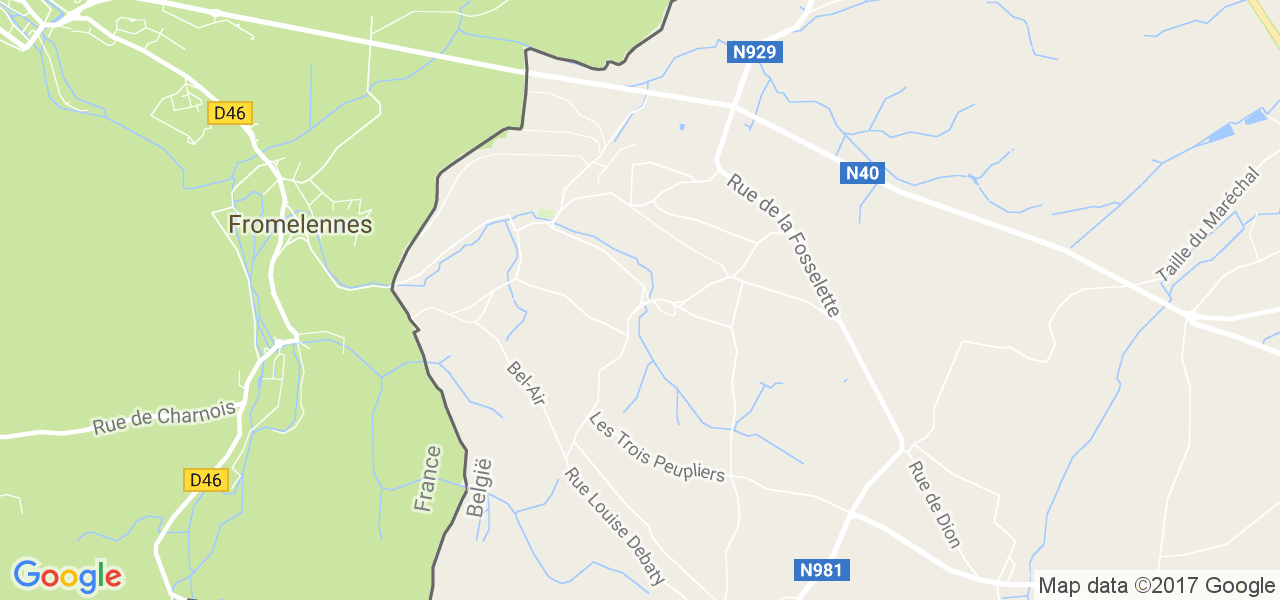 map de la ville de Dion