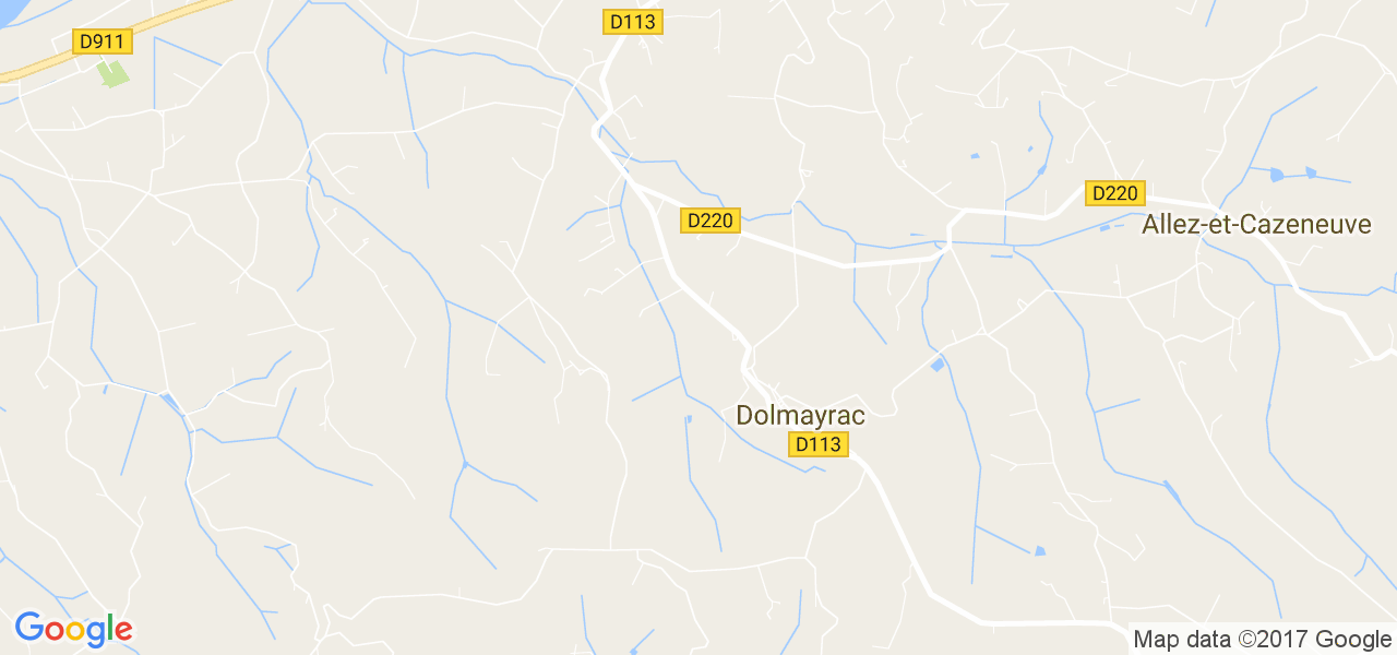 map de la ville de Dolmayrac