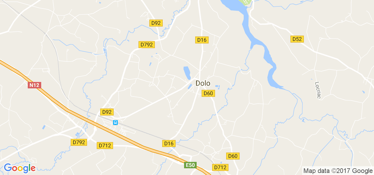 map de la ville de Dolo