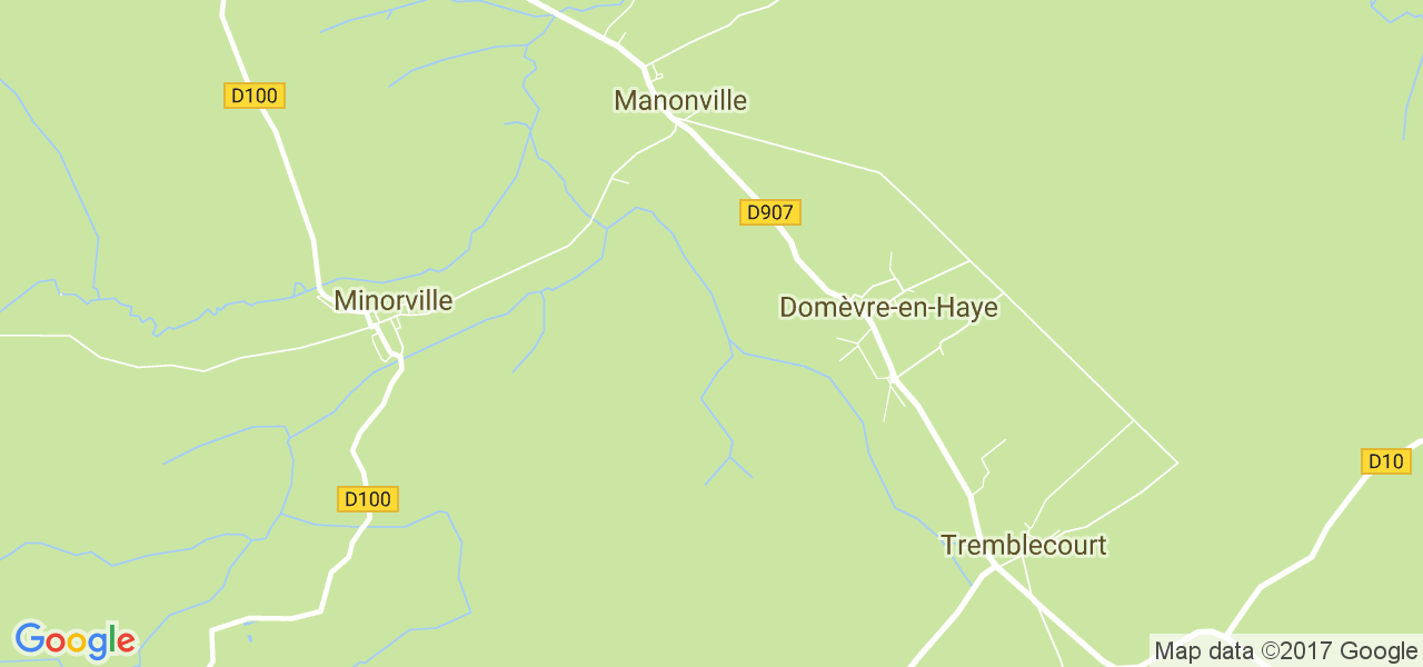 map de la ville de Domèvre-en-Haye