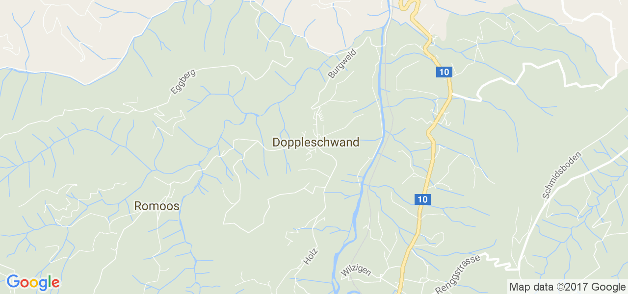 map de la ville de Doppleschwand