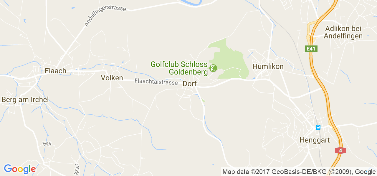 map de la ville de Dorf