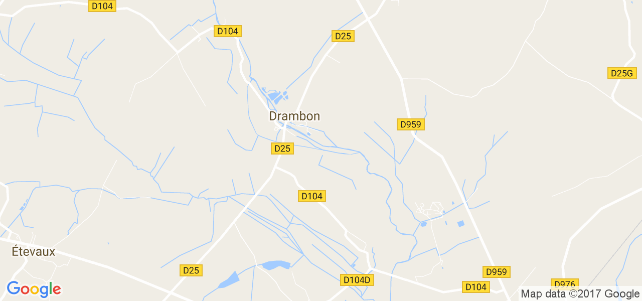 map de la ville de Drambon