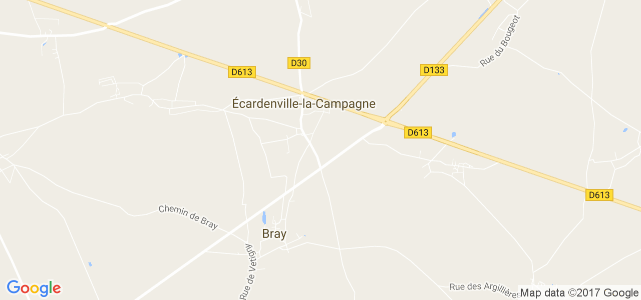 map de la ville de Écardenville-la-Campagne