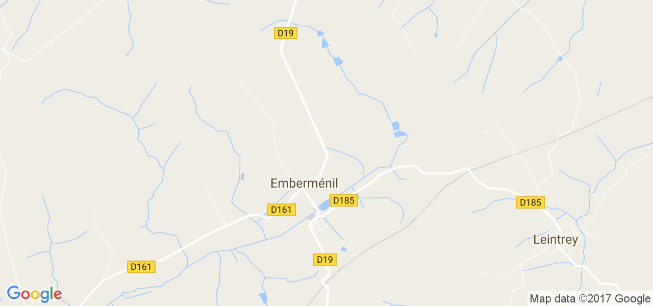 map de la ville de Emberménil