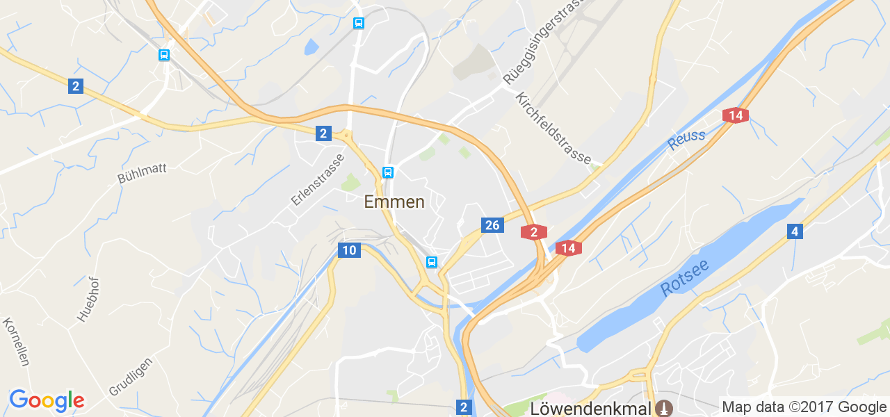 map de la ville de Emmen