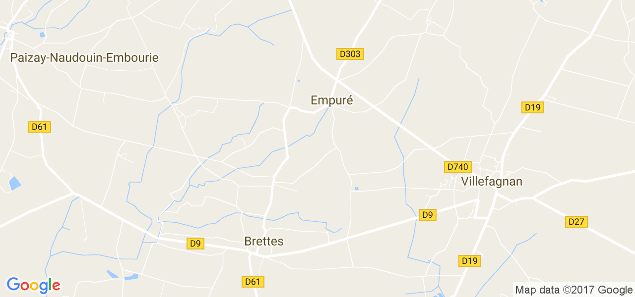 map de la ville de Empuré