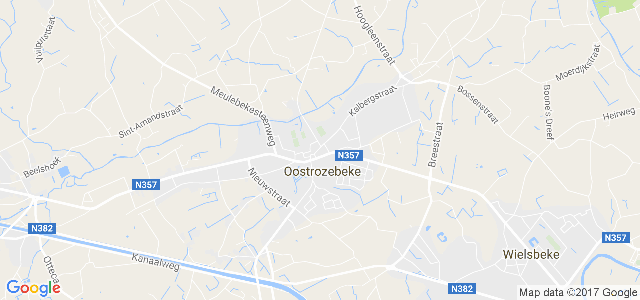 map de la ville de Ename