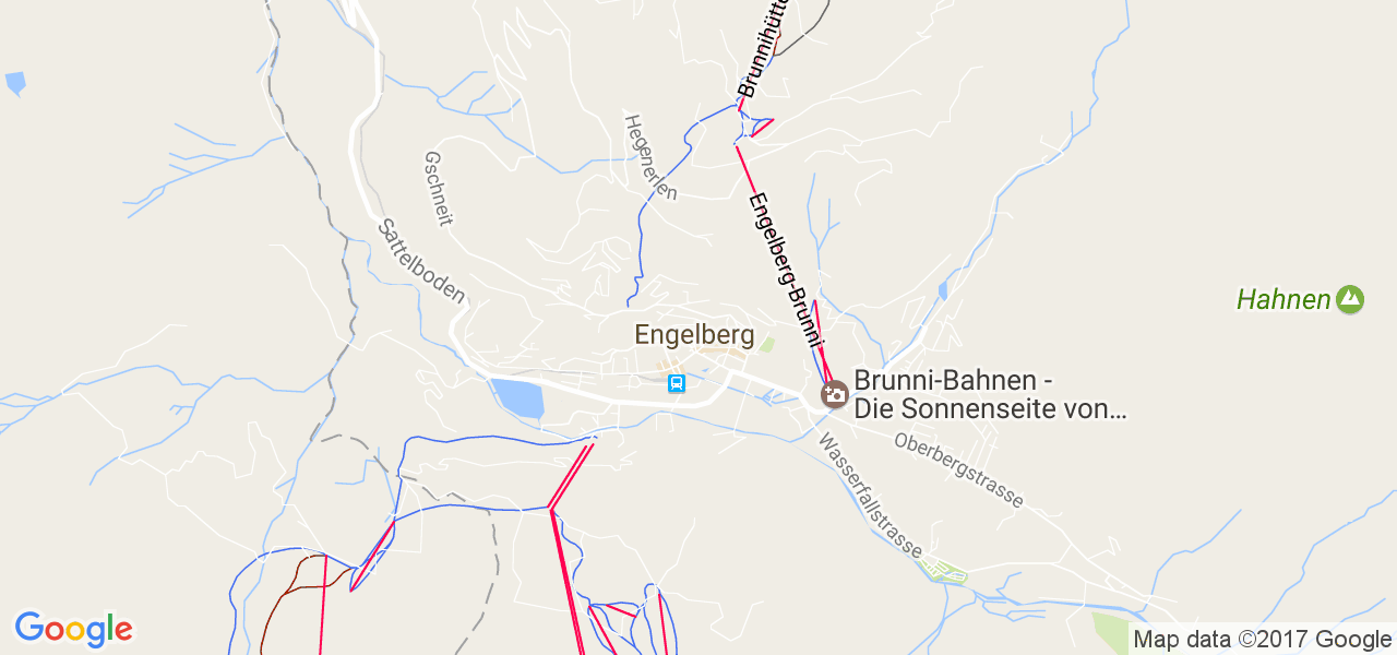 map de la ville de Engelberg