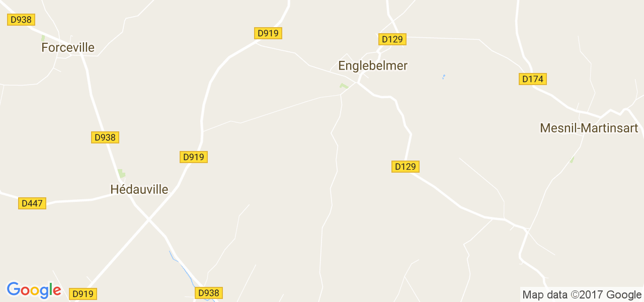 map de la ville de Englebelmer