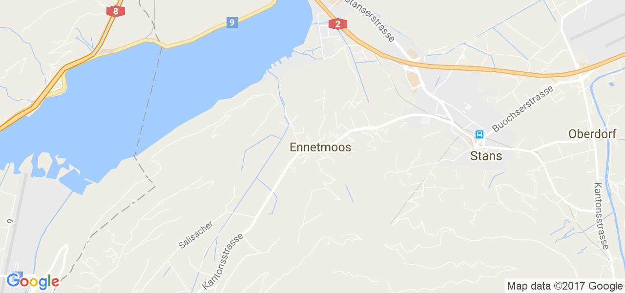 map de la ville de Ennetmoos