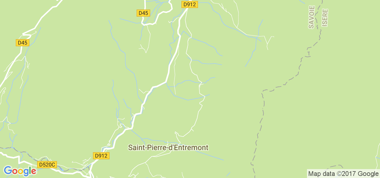 map de la ville de Entremont-le-Vieux