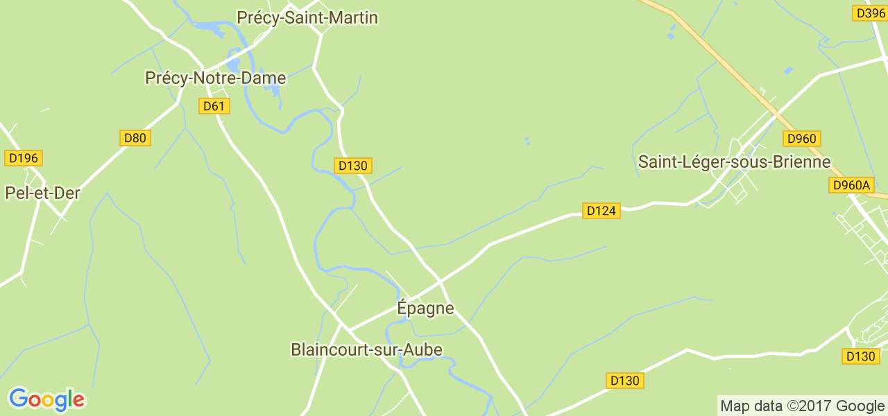 map de la ville de Épagne