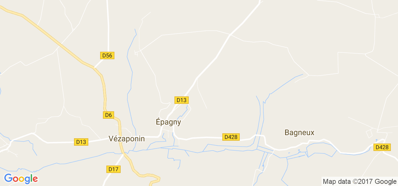 map de la ville de Épagny