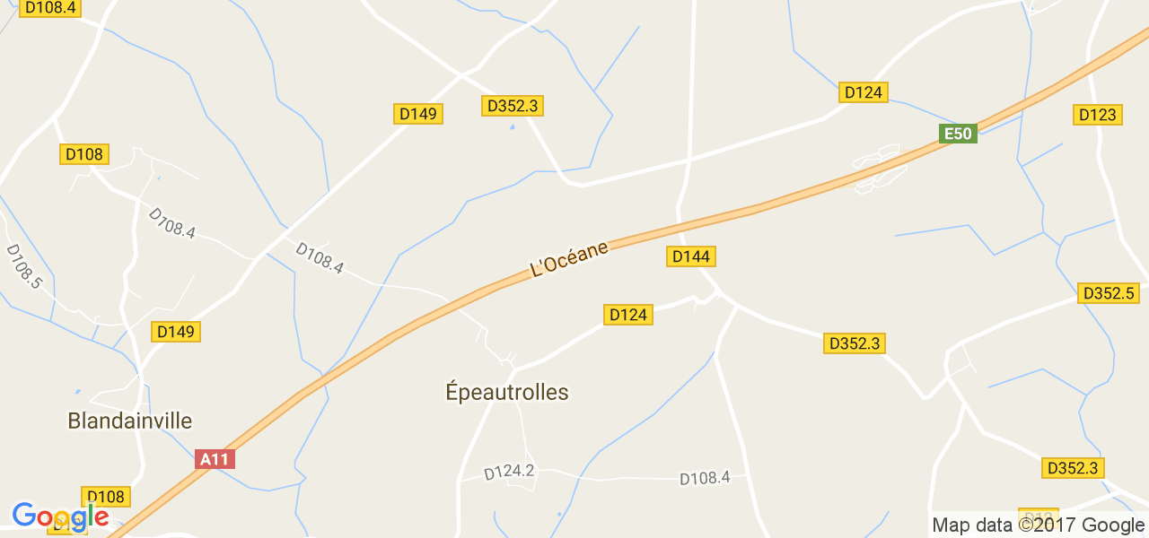 map de la ville de Épeautrolles