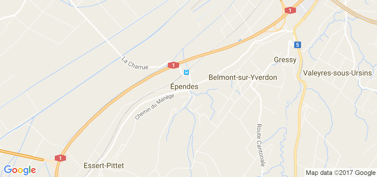 map de la ville de Ependes