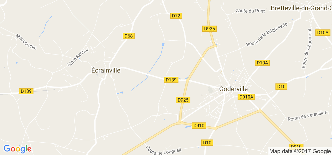 map de la ville de Équeurdreville-Hainneville