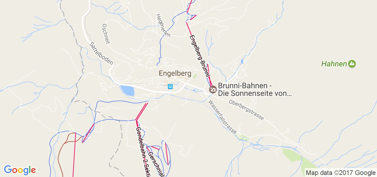 map de la ville de Erlenbach