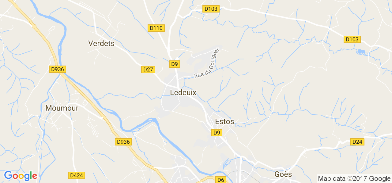 map de la ville de Estos